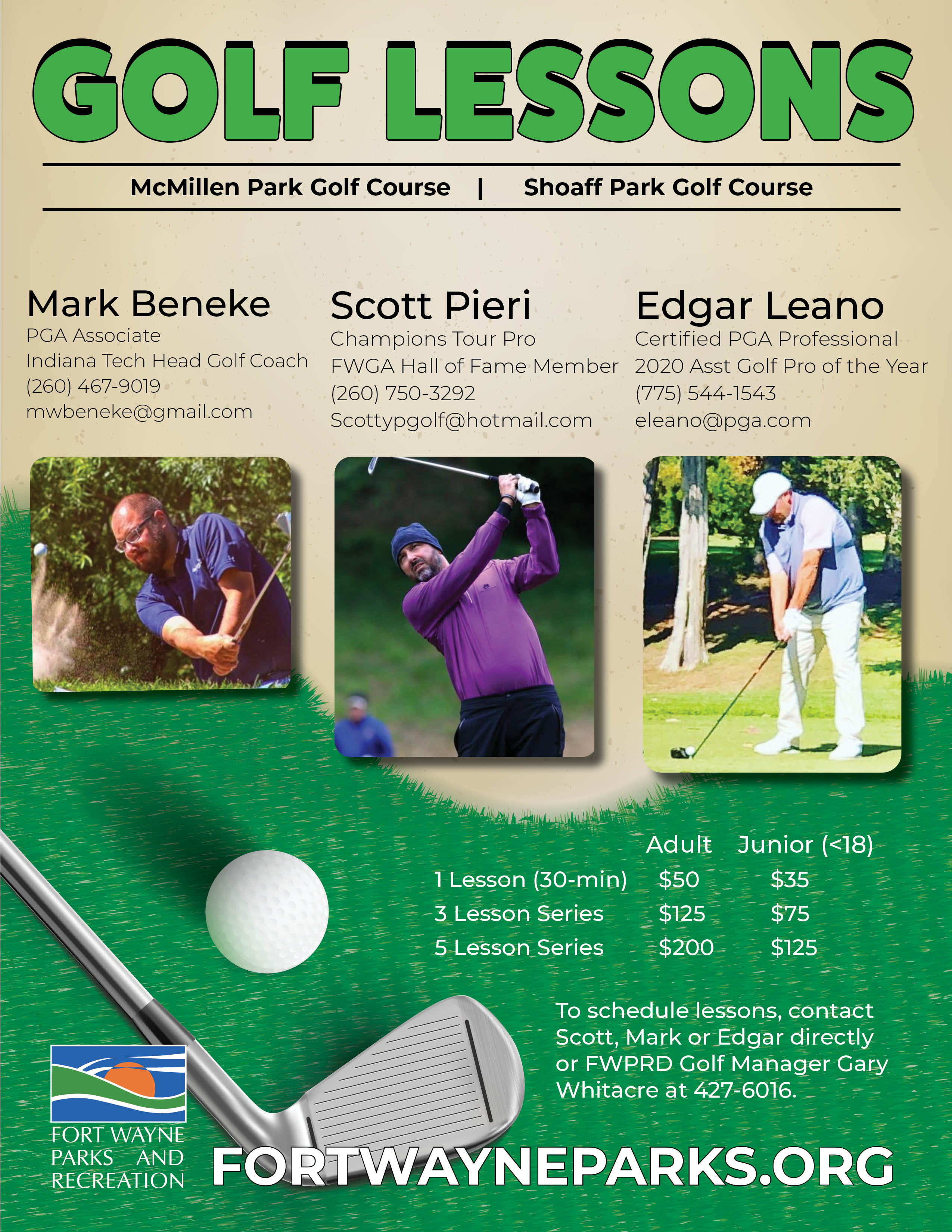 Instructor flyer